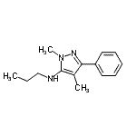 CAS#: 790181-09-8, 1,4-Dimethyl-3-phenyl-N-propyl-1H-pyrazol-5-amine
