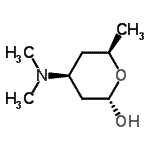 CAS#: 790181-41-8, (2S,4S,6R)-4-(Dimethylamino)-6-methyltetrahydro-2H-pyran-2-ol