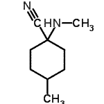 CAS#: 790263-34-2, 4-Methyl-1-(methylamino)cyclohexanecarbonitrile
