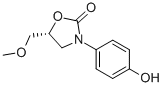 CAS 登录号：79038-60-1， (R)-3-(4-羟基苯基)-5-(甲氧基甲基)-2-恶唑烷酮