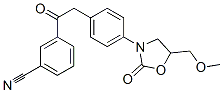 CAS 登录号：79039-00-2， 3-[2-[4-[5-(甲氧基甲基)-2-氧代-1,3-恶唑烷-3-基]苯基]乙酰基]苯甲腈