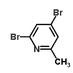 CAS#: 79055-52-0, 2,4-Dibromo-6-methylpyridine