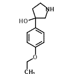 CAS#: 790606-43-8, 3-(4-Ethoxyphenyl)-3-pyrrolidinol