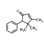 CAS#: 790712-42-4, 3,4,4-Trimethyl-5-phenyl-2-cyclopenten-1-one