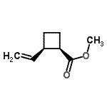 CAS#: 79091-87-5, Methyl (1R,2R)-2-vinylcyclobutanecarboxylate