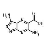 CAS#: 791022-66-7, 3,6-Diamino-3aH-pyrazolo[3,4-b]pyrazine-5-carboxylic acid
