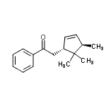 CAS#: 791104-74-0, 1-Phenyl-2-[(1R,4R)-4,5,5-trimethyl-2-cyclopenten-1-yl]ethanone