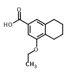 CAS#: 791118-18-8, 4-Ethoxy-5,6,7,8-tetrahydro-2-naphthalenecarboxylic acid