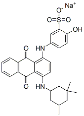 CAS#: 79135-78-7, Sodium 5-[[9,10-Dioxo-4-[(3,3,5-Trimethylcyclohexyl)Amino]Anthracen-1-Yl]Amino]-2-Hydroxybenzenesulfonate
