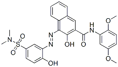 CAS#: 79135-84-5, (4Z)-N-(2,5-Dimethoxyphenyl)-4-[[5-(Dimethylsulfamoyl)-2-Hydroxyphenyl]Hydrazinylidene]-3-Oxonaphthalene-2-Carboxamide