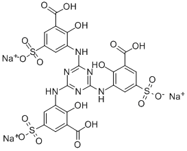 CAS#: 79135-90-3, 3,3',3''-(1,3,5-Triazine-2,4,6-Triyltriimino)Tris[2-Hydroxy-5-Sulfo-Benzoic Acid] Trisodium Salt