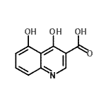 CAS#: 79148-46-2, 4,5-Dihydroxy-3-quinolinecarboxylic acid