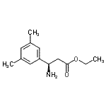 CAS#: 791586-55-5, Ethyl (3R)-3-amino-3-(3,5-dimethylphenyl)propanoate