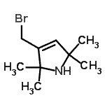 CAS#: 791591-50-9, 3-(Bromomethyl)-2,2,5,5-tetramethyl-2,5-dihydro-1H-pyrrole