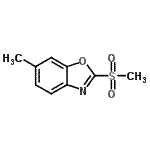 CAS#: 791594-35-9, 6-Methyl-2-(methylsulfonyl)-1,3-benzoxazole