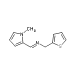 CAS#: 791615-22-0, (E)-1-(1-Methyl-1H-pyrrol-2-yl)-N-(2-thienylmethyl)methanimine