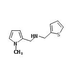CAS#: 791615-26-4, 1-(1-Methyl-1H-pyrrol-2-yl)-N-(2-thienylmethyl)methanamine