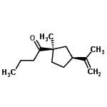 CAS#: 791620-48-9, 1-[(1R,3S)-3-Isopropenyl-1-methylcyclopentyl]-1-butanone
