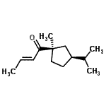 CAS#: 791620-49-0, (2E)-1-[(1R,3S)-3-Isopropyl-1-methylcyclopentyl]-2-buten-1-one