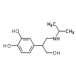 CAS#: 791720-88-2, 4-[1-Hydroxy-3-(isopropylamino)-2-propanyl]-1,2-benzenediol