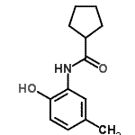 CAS#: 791841-34-4, N-(2-Hydroxy-5-methylphenyl)cyclopentanecarboxamide