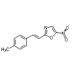 CAS#: 791852-93-2, 2-[(E)-2-(4-Methylphenyl)vinyl]-5-nitro-1,3-oxazole