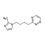 CAS#: 791856-82-1, 3-[4-(2-Methyl-1H-imidazol-1-yl)butyl]-1,2,4-triazine
