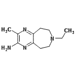 CAS#: 792140-79-5, 7-Ethyl-3-methyl-6,7,8,9-tetrahydro-5H-pyrazino[2,3-d]azepin-2-amine