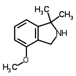 CAS#: 792167-87-4, 4-Methoxy-1,1-dimethylisoindoline