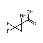 CAS 登录号：792173-09-2， 1-氨基-2,2-二氟环丙烷羧酸