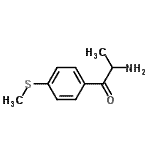 CAS 登录号：792187-95-2， 2-氨基-1-[4-(甲硫基)苯基]-1-丙酮