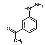 CAS#: 79266-25-4, 1-(3-Hydrazinophenyl)ethanone
