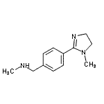 CAS#: 792905-33-0, N-Methyl-1-[4-(1-methyl-4,5-dihydro-1H-imidazol-2-yl)phenyl]methanamine