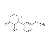 CAS 登录号：792952-03-5， 2-(3-甲氧基苯基)-3-甲基-4-哌啶酮