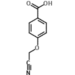 CAS#: 792954-24-6, 4-(Cyanomethoxy)benzoic acid