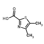 CAS#: 79312-41-7, 4,5-Dimethyl-1,3-thiazole-2-carboxylic acid
