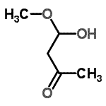 CAS#: 79317-76-3, 4-Hydroxy-4-methoxy-2-butanone
