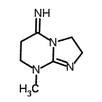 CAS#: 793626-18-3, 8-Methyl-2,6,7,8-tetrahydroimidazo[1,2-a]pyrimidin-5(3H)-imine