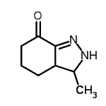 CAS#: 79370-61-9, 3-Methyl-2,3,3a,4,5,6-hexahydro-7H-indazol-7-one