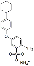 CAS#: 79392-36-2, Azanium 2-Amino-5-(4-Cyclohexylphenoxy)Benzenesulfonate