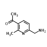 CAS#: 794465-47-7, 1-[6-(Aminomethyl)-2-methyl-3-pyridinyl]ethanone
