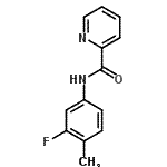 CAS#: 794544-52-8, N-(3-Fluoro-4-methylphenyl)-2-pyridinecarboxamide