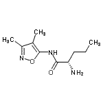 CAS#: 794565-18-7, N-(3,4-Dimethyl-1,2-oxazol-5-yl)-L-norvalinamide