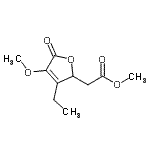 CAS#: 794567-91-2, Methyl (3-ethyl-4-methoxy-5-oxo-2,5-dihydro-2-furanyl)acetate