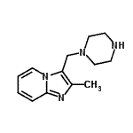 CAS#: 794582-36-8, 2-Methyl-3-(1-piperazinylmethyl)imidazo[1,2-a]pyridine