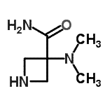 CAS 登录号：795259-51-7， 3-(二甲基氨基)-3-吖丁啶甲酰胺
