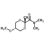 CAS#: 795301-98-3, cis-5-Methoxy-N,N,2-trimethyl-1,3-dioxane-2-carboxamide