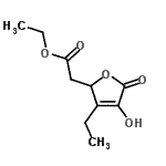 CAS#: 795314-06-6, Ethyl (3-ethyl-4-hydroxy-5-oxo-2,5-dihydro-2-furanyl)acetate