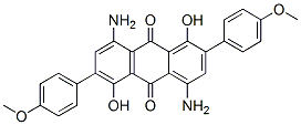 CAS#: 79542-42-0, 4,8-Diamino-1,5-Dihydroxy-2,6-Bis(4-Methoxyphenyl)Anthracene-9,10-Dione