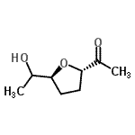 CAS#: 79548-42-8, 1-[(2S,5S)-5-(1-hydroxyethyl)tetrahydrofuran-2-yl]ethanone